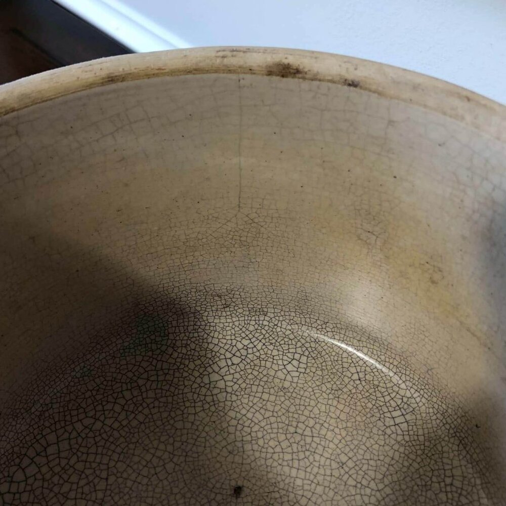 Antique stoneware crock - Pittsburg Pottery Diamond Brand 1 gallon - Picture 8 of 13